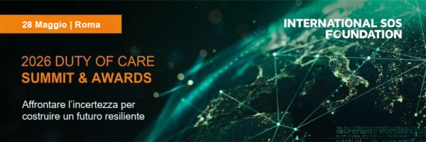La International SOS Foundation annuncia la shortlist per i Duty of Care Awards 2026